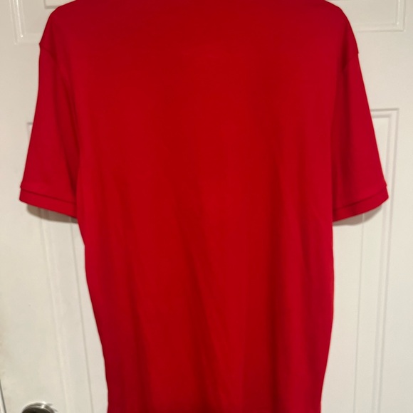 Polo Ralph Lauren Pima Soft Touch Polo Shirt 100% Cotton - Red - Mens Large - Picture 5 of 5